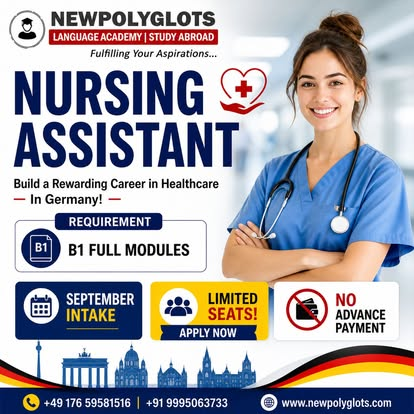 Nursing Assistant in Germany B1 Full Modules Newpolyglots